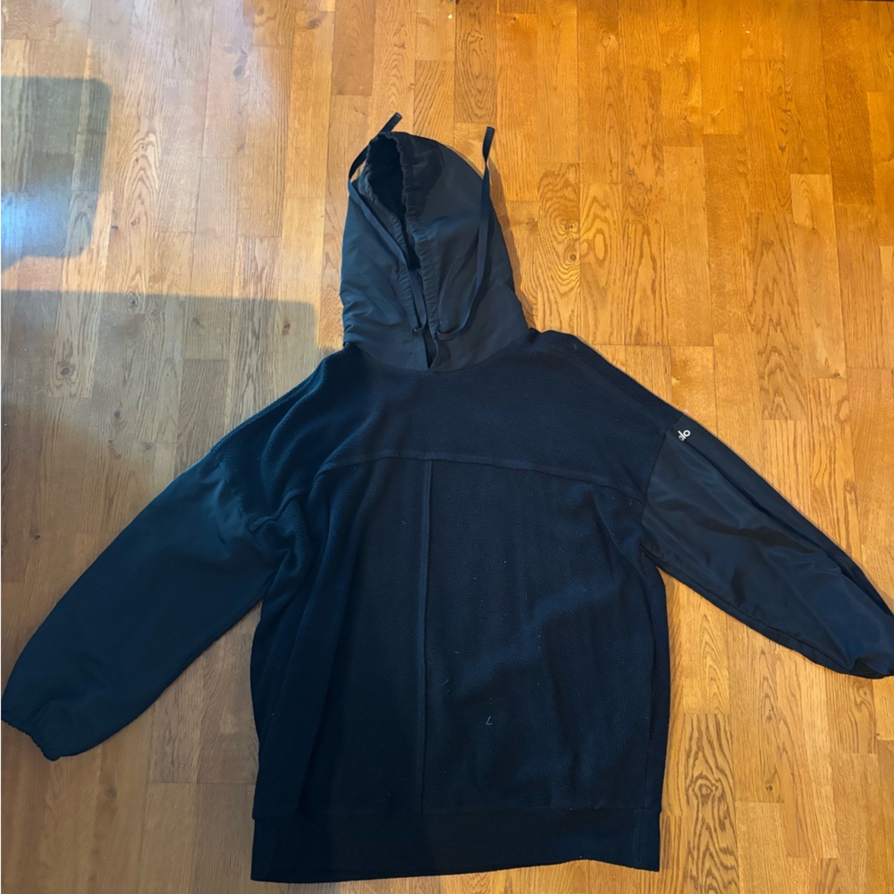 Alo Fleece/Performance Mockneck Hoodie